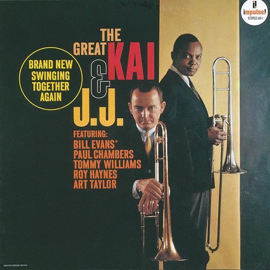 J.J. Johnson & Kai Winding - The Great Kai & J.J. - CD Audio