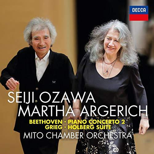 Piano Concerto 2 / Holberg Suite - CD Audio di Ludwig van Beethoven,Edvard Grieg