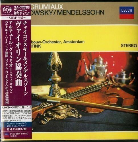 Violinkonzerte - CD Audio di Pyotr Ilyich Tchaikovsky,Felix Mendelssohn-Bartholdy,Arthur Grumiaux