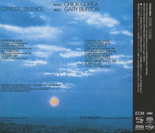Crystal Silence - CD Audio di Chick Corea,Gary Burton - 2