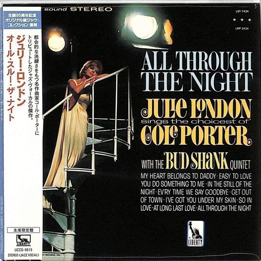 All Through The Night (Limited/Paper Sleeve/Digital Remastering/Reissu - CD Audio di Julie London