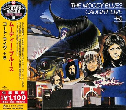 Caught Live + 5 - CD Audio di Moody Blues