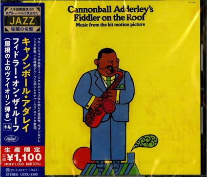 Cannonball Adderley - Fiddler On The Roof - CD Audio