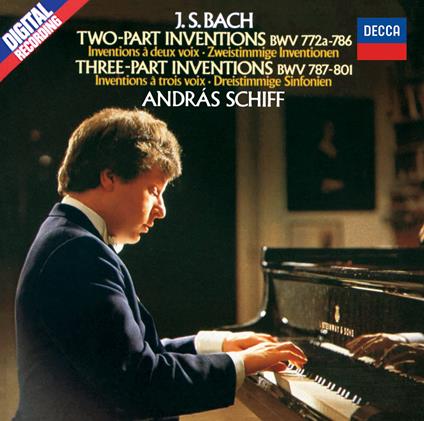 J.S.Bach: 2 & 3 Part Inventions. Etc. - CD Audio di Andras Schiff