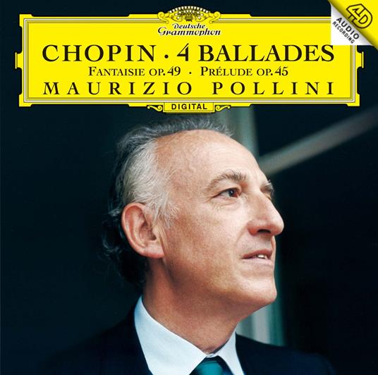 Ballades Nos. 1-4 - CD Audio di Frederic Chopin,Maurizio Pollini
