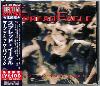Open To The Public - CD Audio di Spread Eagle