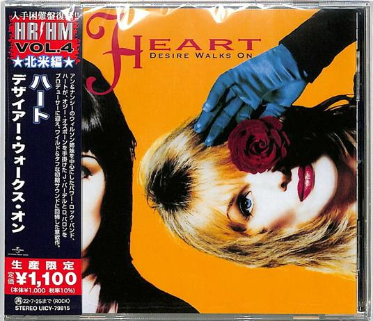 Desire Walks On (Limited/W/Bonus Track(Plan)) - CD Audio di Heart
