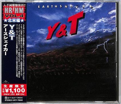 Earthshaker - CD Audio di Y&T