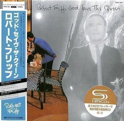 God Save The Queen/Under Heavy Manners (Remastered Edition) (Shm-Cd/Paper Sleeve/ - SHM-CD di Robert Fripp