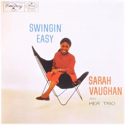 Swingin` Easy (Shm-Cd/W/Bonus Track (Plan)/Reissued:Ejd-1025) - SHM-CD di Sarah Vaughan