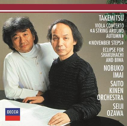 Takemitsu: November Steps. Eclipse. A String Around Autumn (Shm-Cd/Reissued:Uccd - SHM-CD di Seiji Ozawa