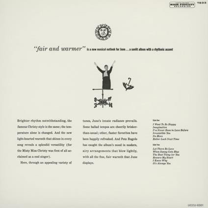 Fair & Warmer - CD Audio di June Christy