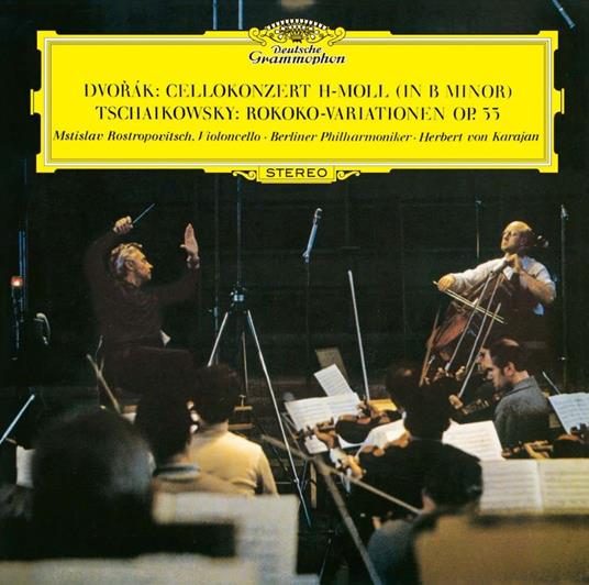 Antonin Dvorak / Pyotr Ilyich Tchaikovsky - Cello Concerto / Variations On A Rococo Theme - CD Audio