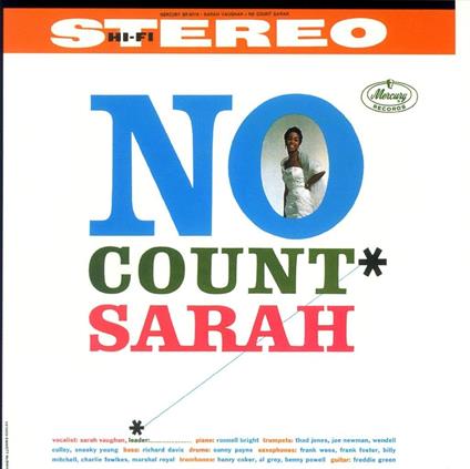 No Count Sarah - CD Audio di Sarah Vaughan