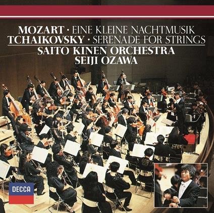 Tchaikovsky. Serenade For Strings - Mozart. Eine - CD Audio di Seiji Ozawa