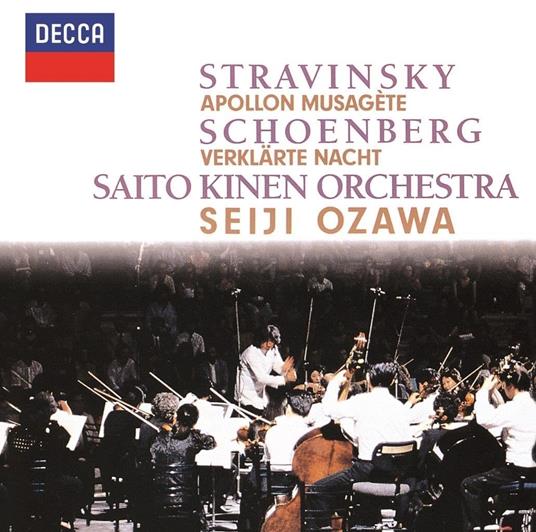 Schoenberg. Verklarte Nacht - Stravinsky. Apollo - CD Audio di Seiji Ozawa