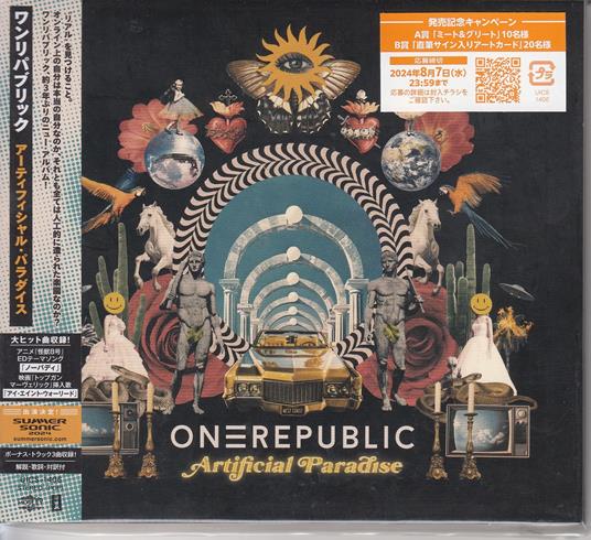 Artificial Paradise - CD Audio di OneRepublic