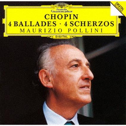 4 Ballades, 4 Scherzos - CD Audio di Frederic Chopin,Maurizio Pollini