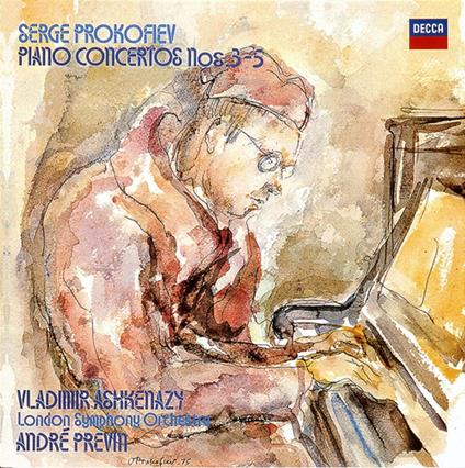 Piano Concertos Nos. 3-5 - CD Audio di Sergei Prokofiev,Vladimir Ashkenazy