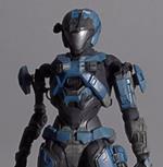 Square Enix Play Arts Fx Kai Halo Reach Kat Action Figure New Nuovo Chief