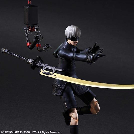 Nier Automata Play Arts Kai Action Figura Yorha No. 9 Type S Deluxe Ver. 24 Cm Square-enix - 4