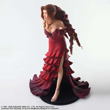 Final Fantasy Vii Remake Static Arts Gallery Statua Aerith Gainsborough Dress Ver. 24 Cm Square-enix - 3