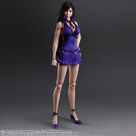Final Fantasy Vii Remake Play Arts Kai Action Figura Tifa Lockhart Dress Ver. 25 Cm Square-enix - 3