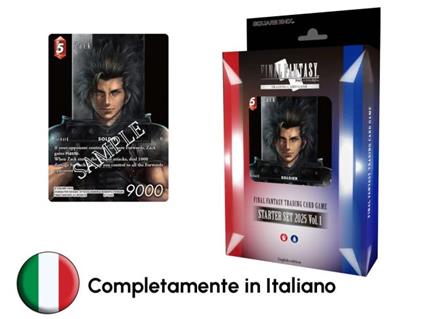 Final Fantasy Carte Gioco Starter Deck 2025 Vol. 1 Zack (4) [ita] Square Enix