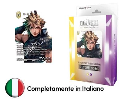 Final Fantasy Carte Gioco Starter Deck 2025 Vol. 2 Cloud (4) [ita] Square Enix
