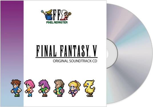 Final Fantasy 5. Pixel Remaster (Colonna Sonora) - CD Audio