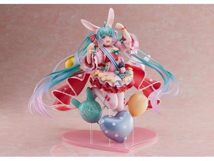 Miku Hatsune Pvc Statua 1/7 Miku Hatsune Birthday 2021 (pretty Rabbit Ver.) By Spiritale 21 Cm Square-enix