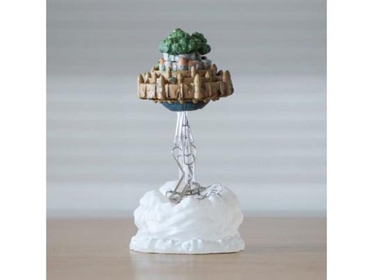 Castle In The Sky Statua Magnet Flying Castle 13 Cm Semic