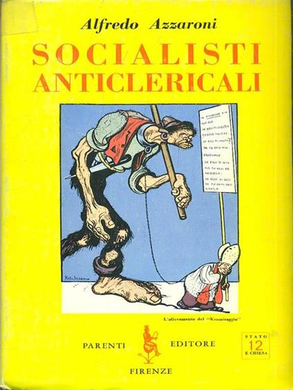 Socialisti anticlericali - Alfredo Azzaroni - copertina