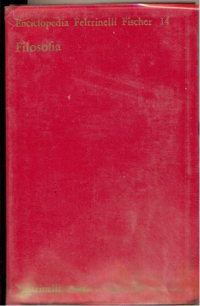 Filosofia - Giulio Preti - copertina