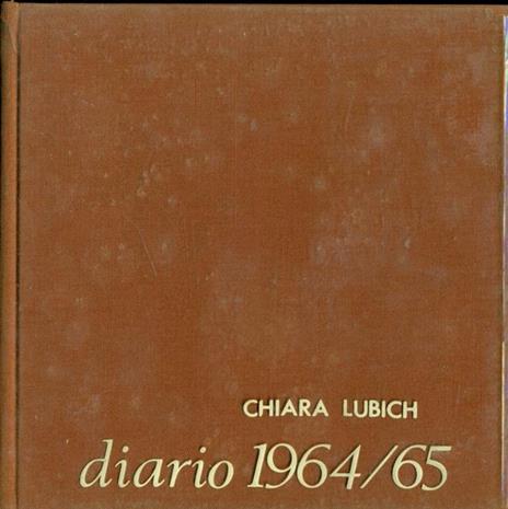 Diario 1964/65 - Chiara Lubich - copertina