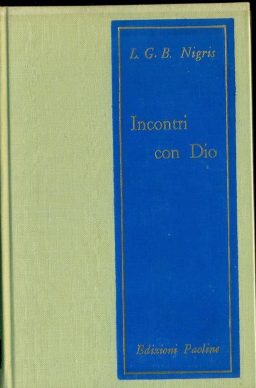 Incontri con Dio - copertina