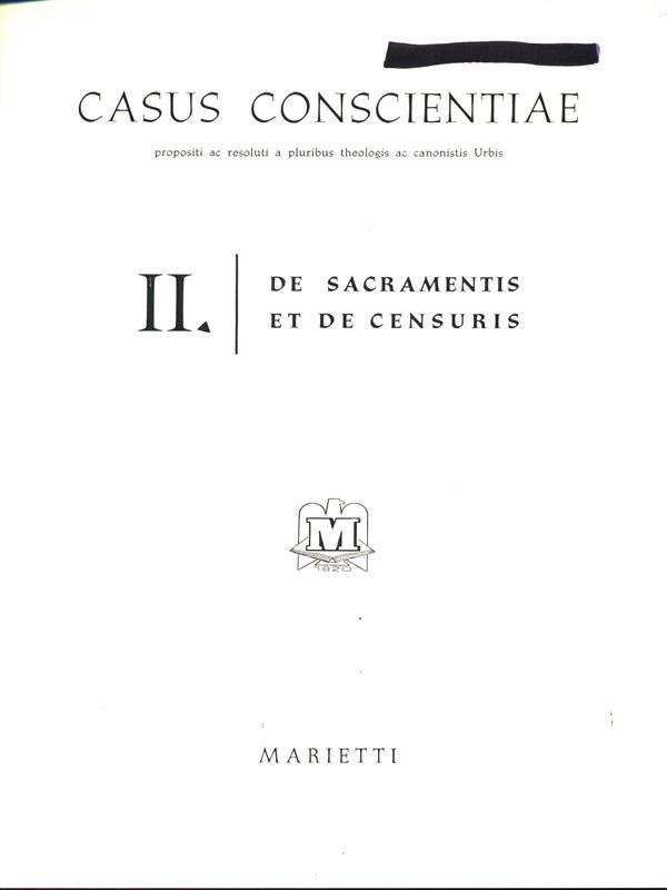 Casus Conscientiae vol. 2