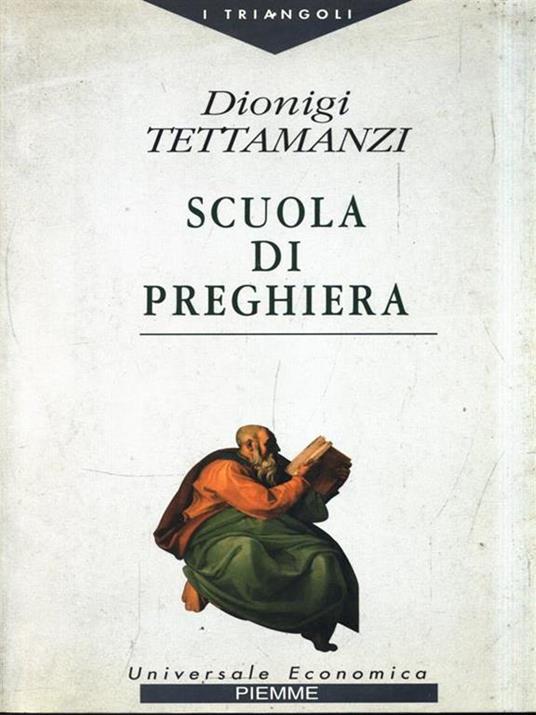 Scuola di preghiera - Dionigi Tettamanzi - copertina