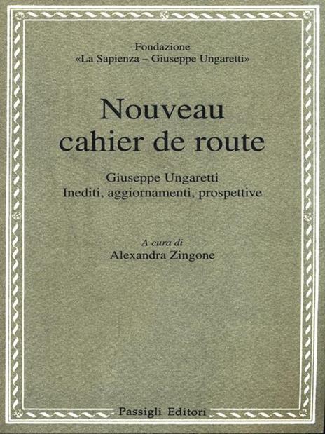 Nouveau cahier de route - Ale Zingone - 12