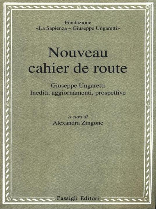 Nouveau cahier de route - Ale Zingone - 7