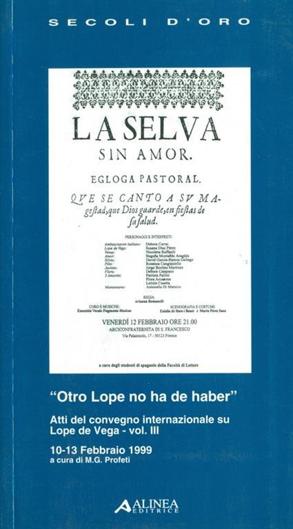 Otro lope no ha de haber - copertina