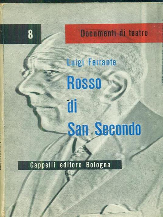 Rosso di San Secondo - Luigi Ferrante - copertina