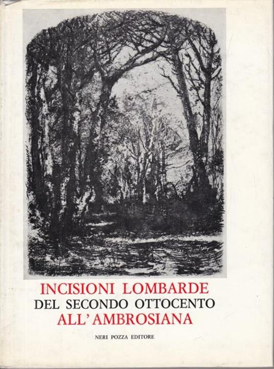 Incisioni lombarde del secondo ottocento all'ambrosiana - copertina