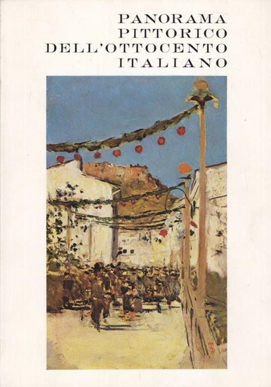 Panorama pittorico dell'Ottocento italiano - copertina