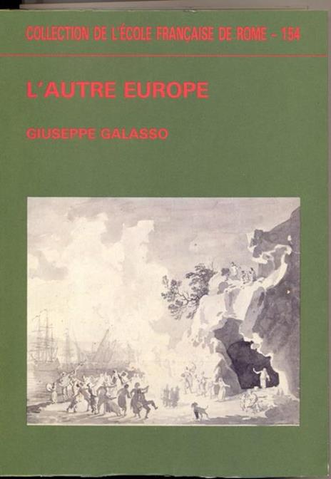 L' autre Europe - Giuseppe Galasso - copertina