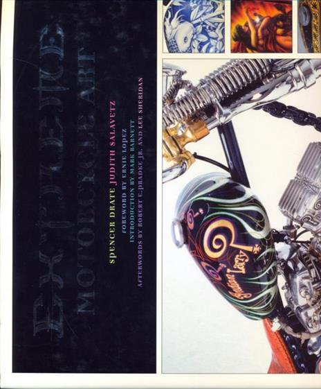 Extreme motorcycle art - Spencer Drate,Judith Salavetz - copertina