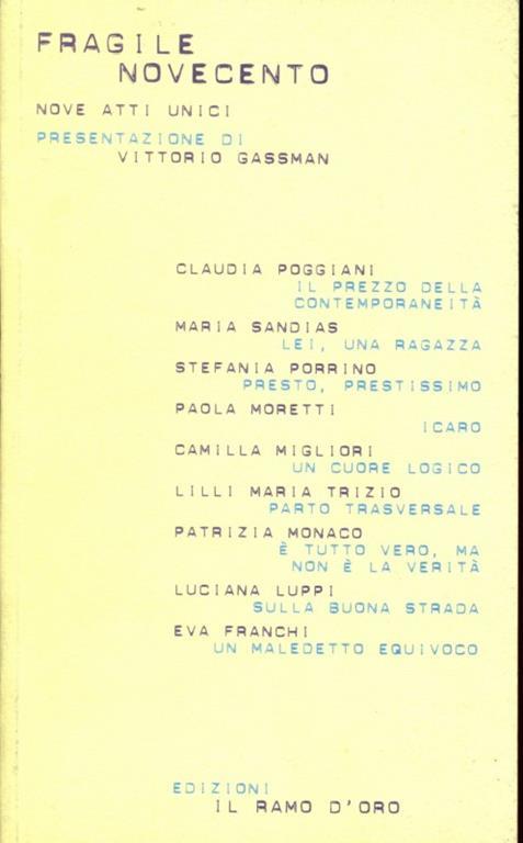 Fragile Novecento - Vittorio Gassman - 2