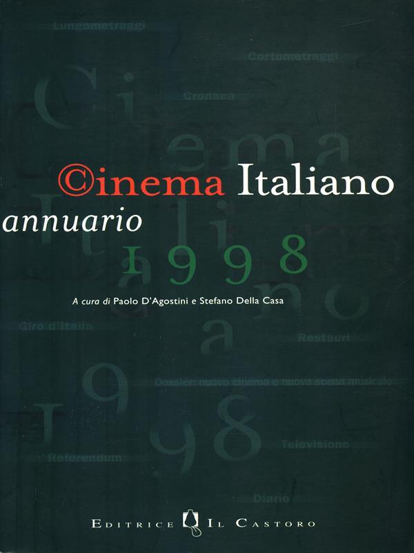 Cinema italiano annuario 1998