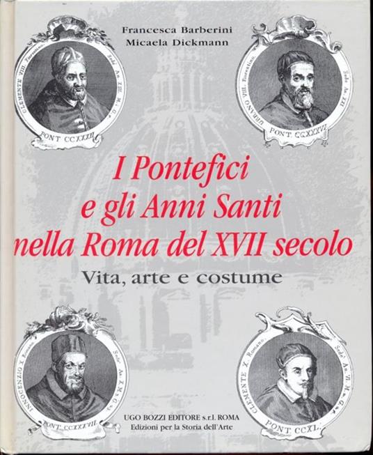 I pontefici e gli anni santi nella Roma del XVII secolo - copertina
