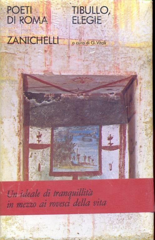 Elegie - Albio Tibullo - copertina